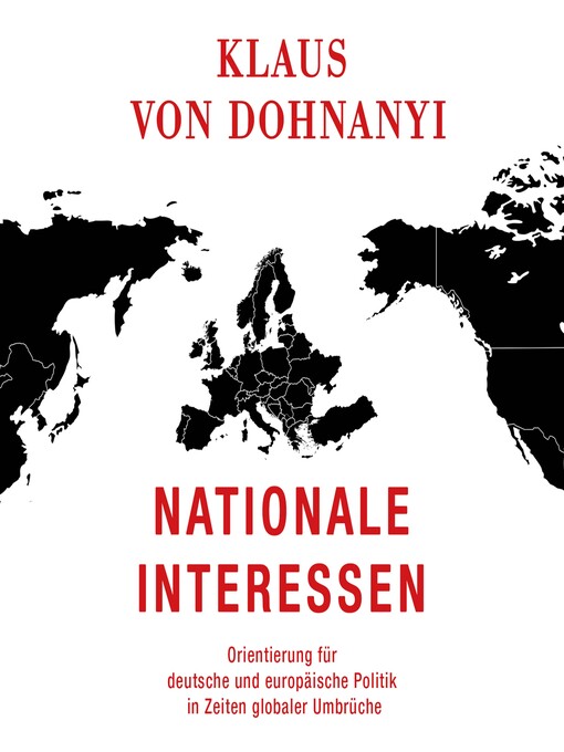 Title details for Nationale Interessen by Klaus von Dohnanyi - Wait list